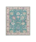 Dalyn Luxury Washable Hatay HY7 Teal 3' x 5' Rug
