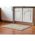 Dalyn Luxury Washable Hatay HY7 Yellow 1'8" x 2'6" Rug