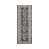 Dalyn Luxury Washable Hatay HY8 Black 2'3" x 7'6" Runner Rug