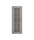 Dalyn Luxury Washable Hatay HY8 Black 2'3" x 7'6" Runner Rug