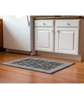 Dalyn Luxury Washable Hatay HY8 Black 1'8" x 2'6" Rug