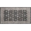 Dalyn Luxury Washable Hatay HY8 Black 1'8" x 2'6" Rug
