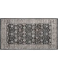 Dalyn Luxury Washable Hatay HY8 Black 1'8" x 2'6" Rug