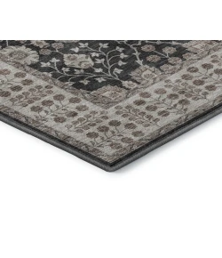 Dalyn Luxury Washable Hatay HY8 Black 8' x 10' Rug