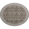 Dalyn Luxury Washable Hatay HY8 Chocolate 8' x 8' Round Rug