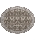 Dalyn Luxury Washable Hatay HY8 Chocolate 8' x 8' Round Rug