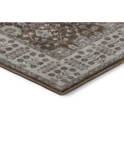 Dalyn Luxury Washable Hatay HY8 Chocolate 8' x 10' Rug