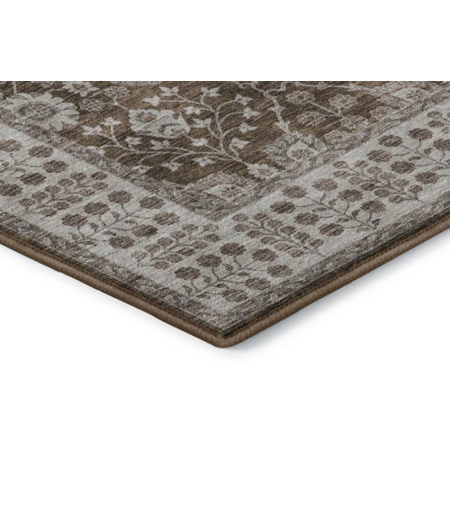 Dalyn Luxury Washable Hatay HY8 Chocolate 8' x 10' Rug