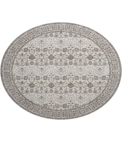 Dalyn Luxury Washable Hatay HY8 Ivory 8' x 8' Round Rug