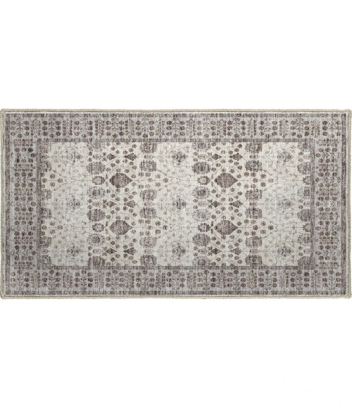Dalyn Luxury Washable Hatay HY8 Ivory 1'8" x 2'6" Rug