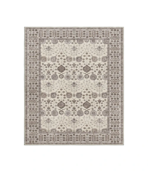 Dalyn Luxury Washable Hatay HY8 Ivory 5' x 7'6" Rug