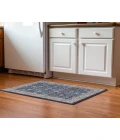 Dalyn Luxury Washable Hatay HY8 Navy 1'8" x 2'6" Rug