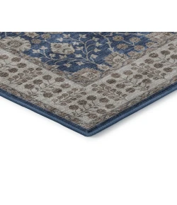 Dalyn Luxury Washable Hatay HY8 Navy 9' x 12' Rug