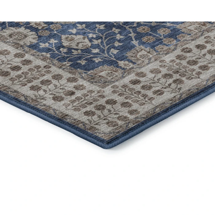 Dalyn Luxury Washable Hatay HY8 Navy 9' x 12' Rug
