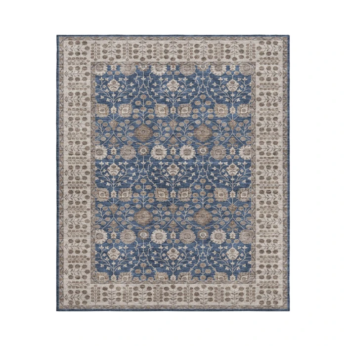 Dalyn Luxury Washable Hatay HY8 Navy 9' x 12' Rug