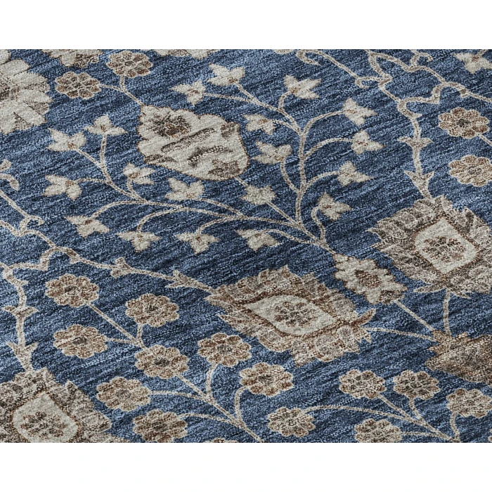 Dalyn Luxury Washable Hatay HY8 Navy 9' x 12' Rug