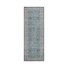 Dalyn Luxury Washable Hatay HY8 Teal 2'3" x 7'6" Runner Rug