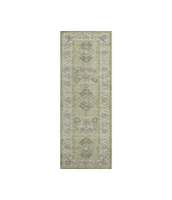 Dalyn Luxury Washable Hatay HY9 Aloe 2'3" x 7'6" Runner Rug