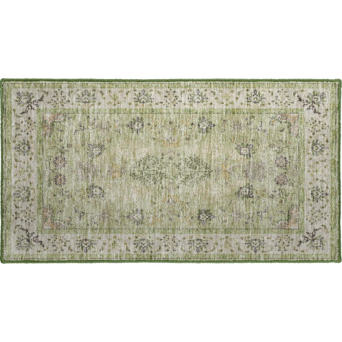 Dalyn Luxury Washable Hatay HY9 Aloe 1'8" x 2'6" Rug