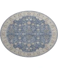Dalyn Luxury Washable Hatay HY9 Blue 8' x 8' Round Rug