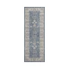 Dalyn Luxury Washable Hatay HY9 Blue 2'3" x 7'6" Runner Rug