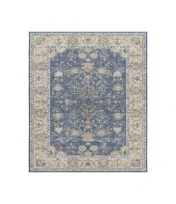 Dalyn Luxury Washable Hatay HY9 Blue 3' x 5' Rug