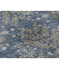 Dalyn Luxury Washable Hatay HY9 Blue 3' x 5' Rug