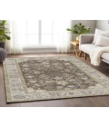 Dalyn Luxury Washable Hatay HY9 Brown 3' x 5' Rug