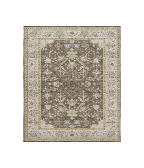 Dalyn Luxury Washable Hatay HY9 Brown 3' x 5' Rug