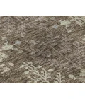 Dalyn Luxury Washable Hatay HY9 Brown 3' x 5' Rug