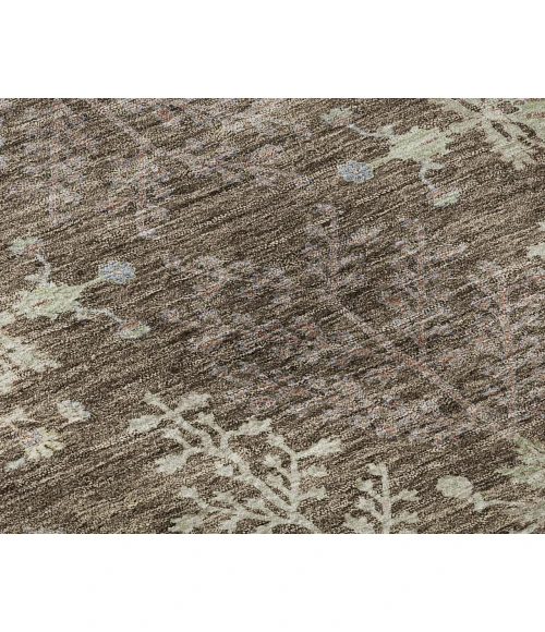 Dalyn Luxury Washable Hatay HY9 Brown 3' x 5' Rug
