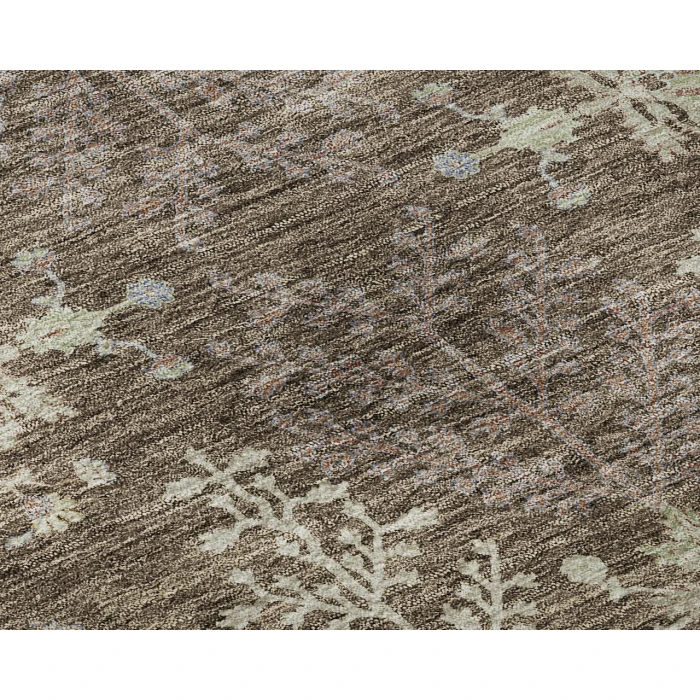 Dalyn Luxury Washable Hatay HY9 Brown 3' x 5' Rug