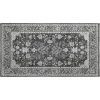 Dalyn Luxury Washable Hatay HY9 Charcoal 1'8" x 2'6" Rug