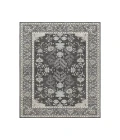 Dalyn Luxury Washable Hatay HY9 Charcoal 3' x 5' Rug