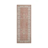Dalyn Luxury Washable Hatay HY9 Coral 2'3" x 7'6" Runner Rug