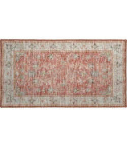 Dalyn Luxury Washable Hatay HY9 Coral 1'8" x 2'6" Rug
