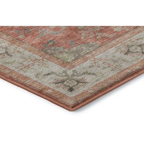 Dalyn Luxury Washable Hatay HY9 Coral 3' x 5' Rug