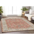 Dalyn Luxury Washable Hatay HY9 Coral 3' x 5' Rug