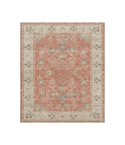 Dalyn Luxury Washable Hatay HY9 Coral 3' x 5' Rug