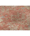 Dalyn Luxury Washable Hatay HY9 Coral 3' x 5' Rug