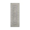 Dalyn Luxury Washable Hatay HY9 Gray 2'3" x 7'6" Runner Rug