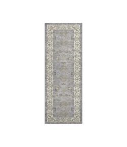 Dalyn Luxury Washable Hatay HY9 Gray 2'3" x 7'6" Runner Rug