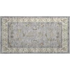Dalyn Luxury Washable Hatay HY9 Gray 1'8" x 2'6" Rug