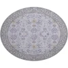 Dalyn Luxury Washable Hatay HY9 Lavender 8' x 8' Round Rug