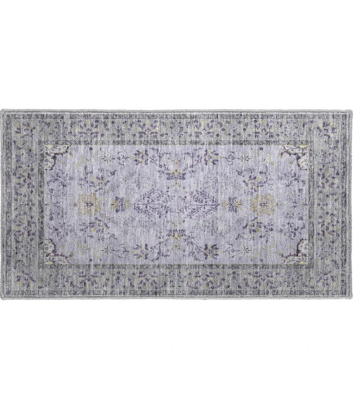Dalyn Luxury Washable Hatay HY9 Lavender 1'8" x 2'6" Rug
