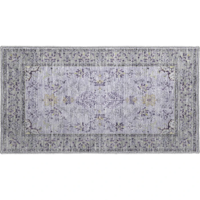 Dalyn Luxury Washable Hatay HY9 Lavender 1'8" x 2'6" Rug