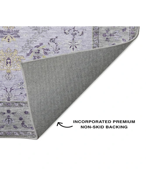 Dalyn Luxury Washable Hatay HY9 Lavender 3' x 5' Rug