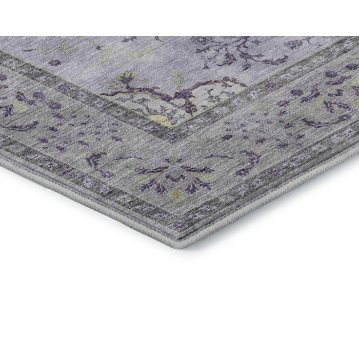 Dalyn Luxury Washable Hatay HY9 Lavender 2'3" x 7'6" Runner Rug