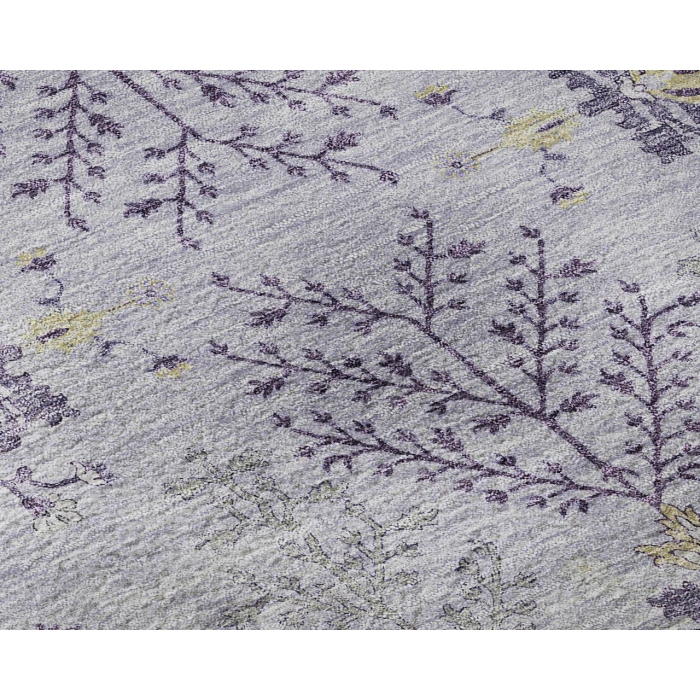 Dalyn Luxury Washable Hatay HY9 Lavender 2'3" x 7'6" Runner Rug