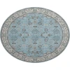 Dalyn Luxury Washable Hatay HY9 Sky 8' x 8' Round Rug
